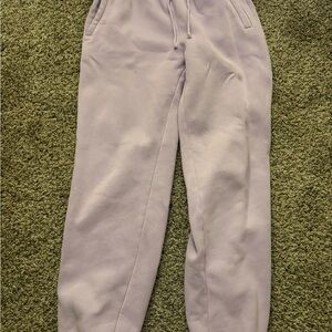 Abercrombie & Fitch Sunday Essential Sweatpants Lavender Purple